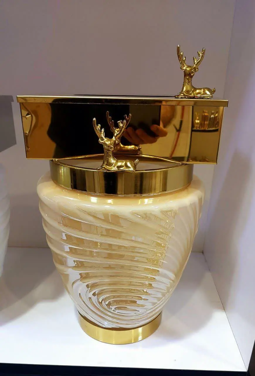 سطل دستمال صدفی 
