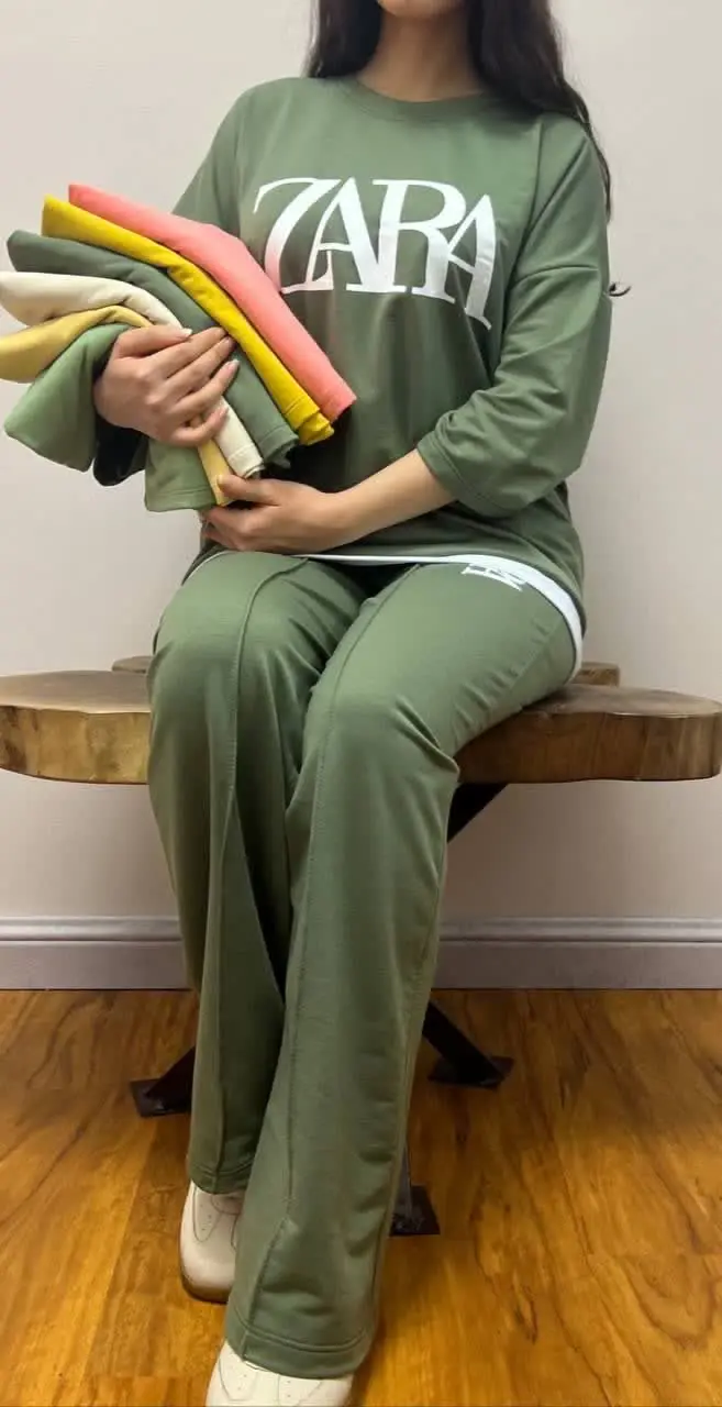 🍃 ست لانگ ZARA ترند😍
