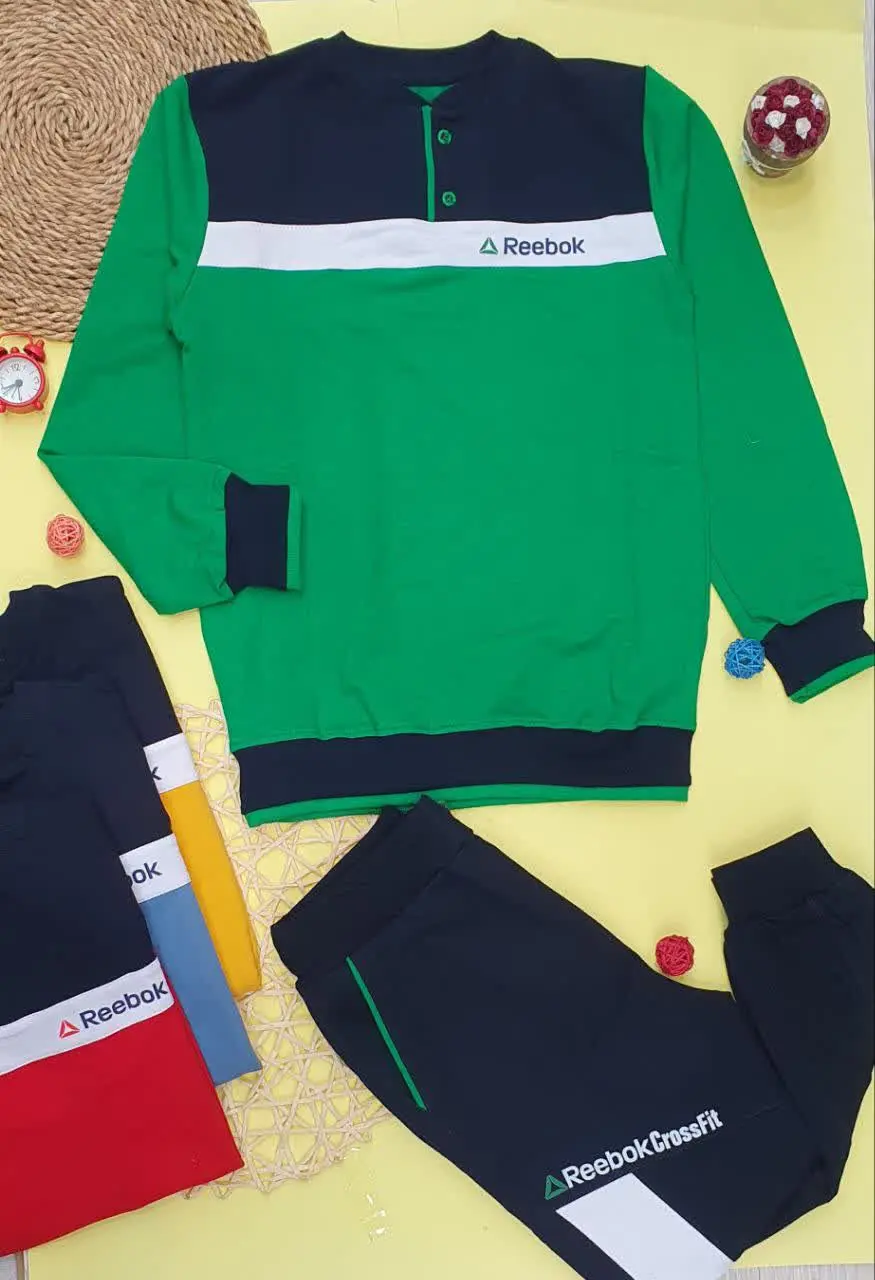 👕بلوز شلوار رنگی ریبوک
