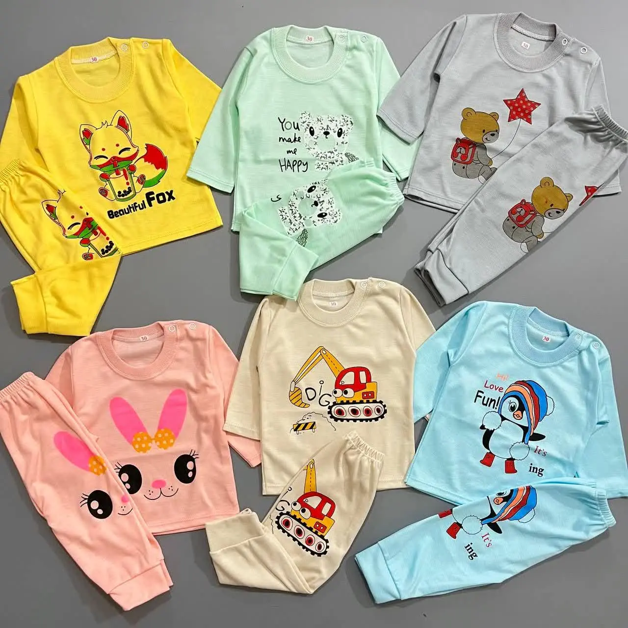 🐻🦊🐰🐧🐼🚜
