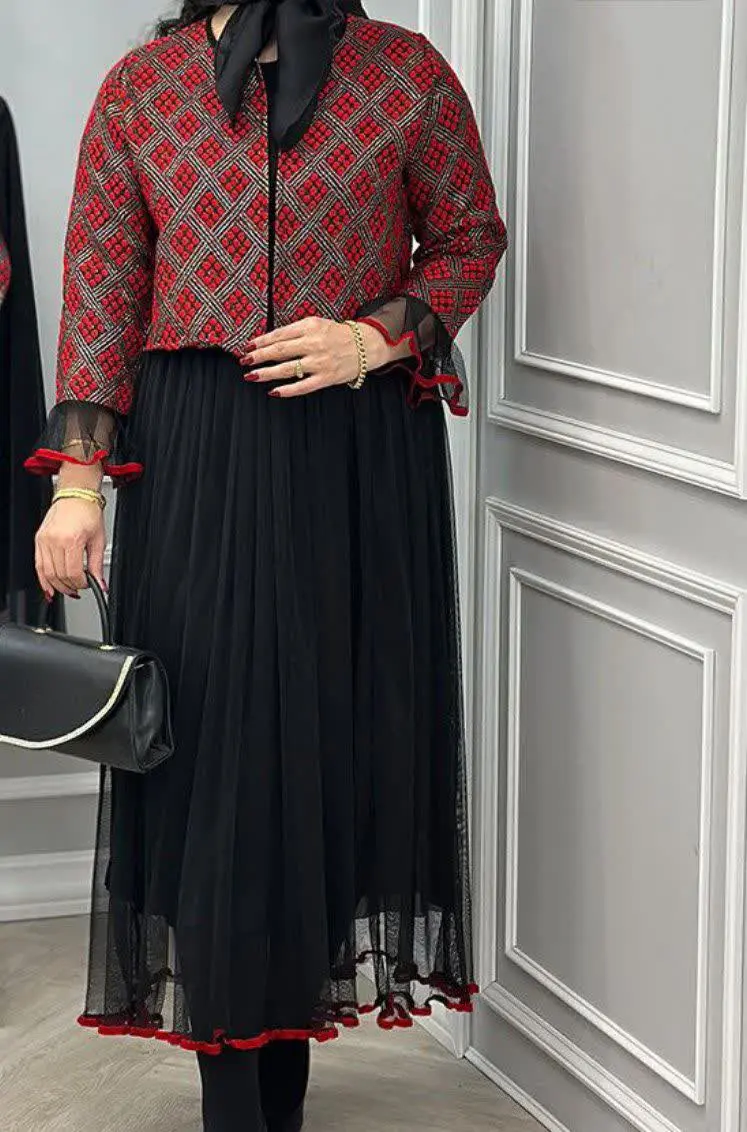 ❤️کت و دامن مجلسی گل بانو