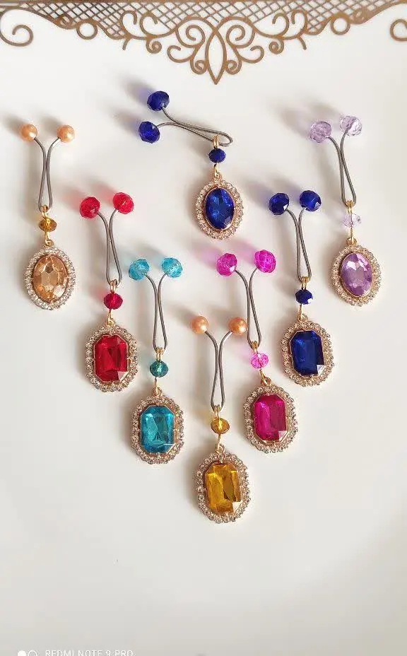 ⚜گیره روسری کریستالی
