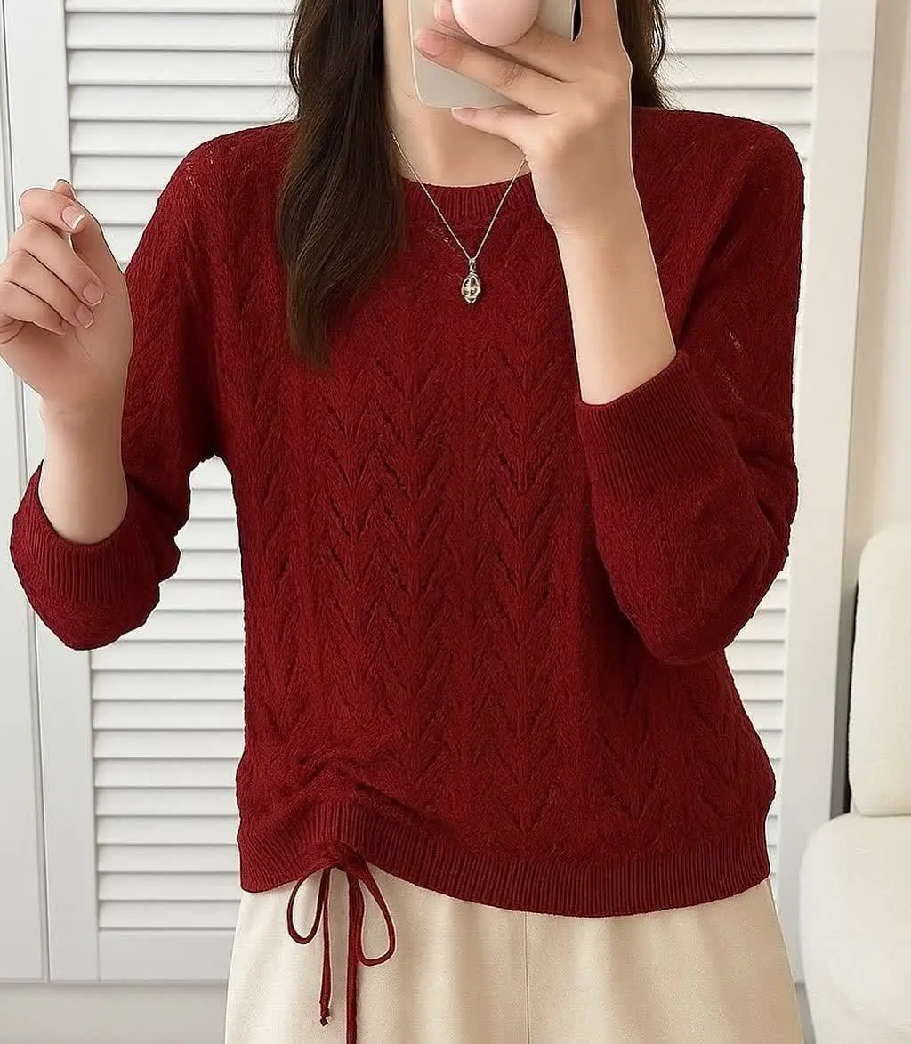 شومیز بافت سوزنی جدید و جذا...