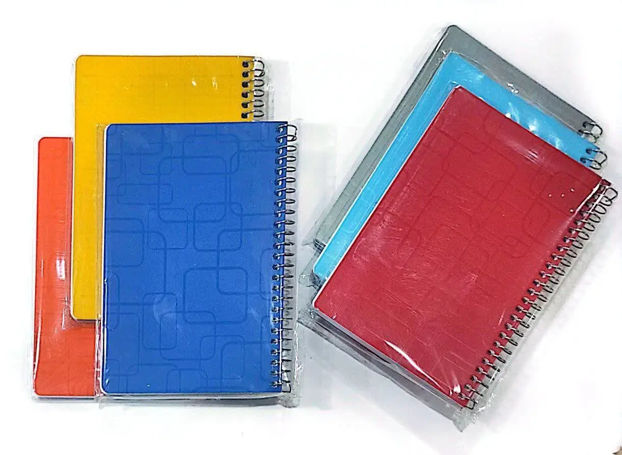 دفتر یادداشت ۱۰۰ برگ ۱/۸ پ پ تک سلفون با کاغذ ۷۰ گرم
