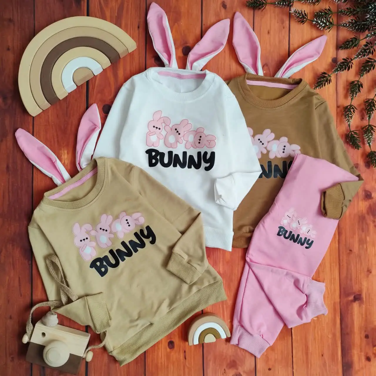 😍ست بلوز و شلوار دخترانه با...