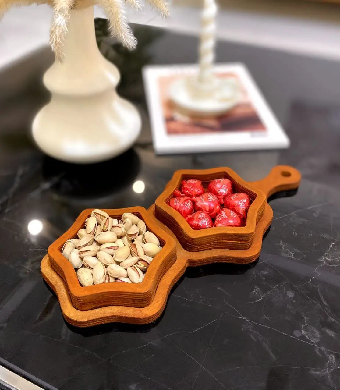 💥اردوخوری دوتایی طرح گل💥