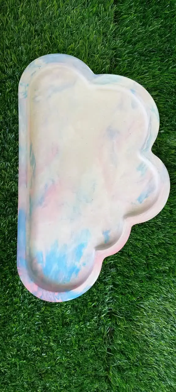 ✨سینی مدل ابر طرح ماربل✨
