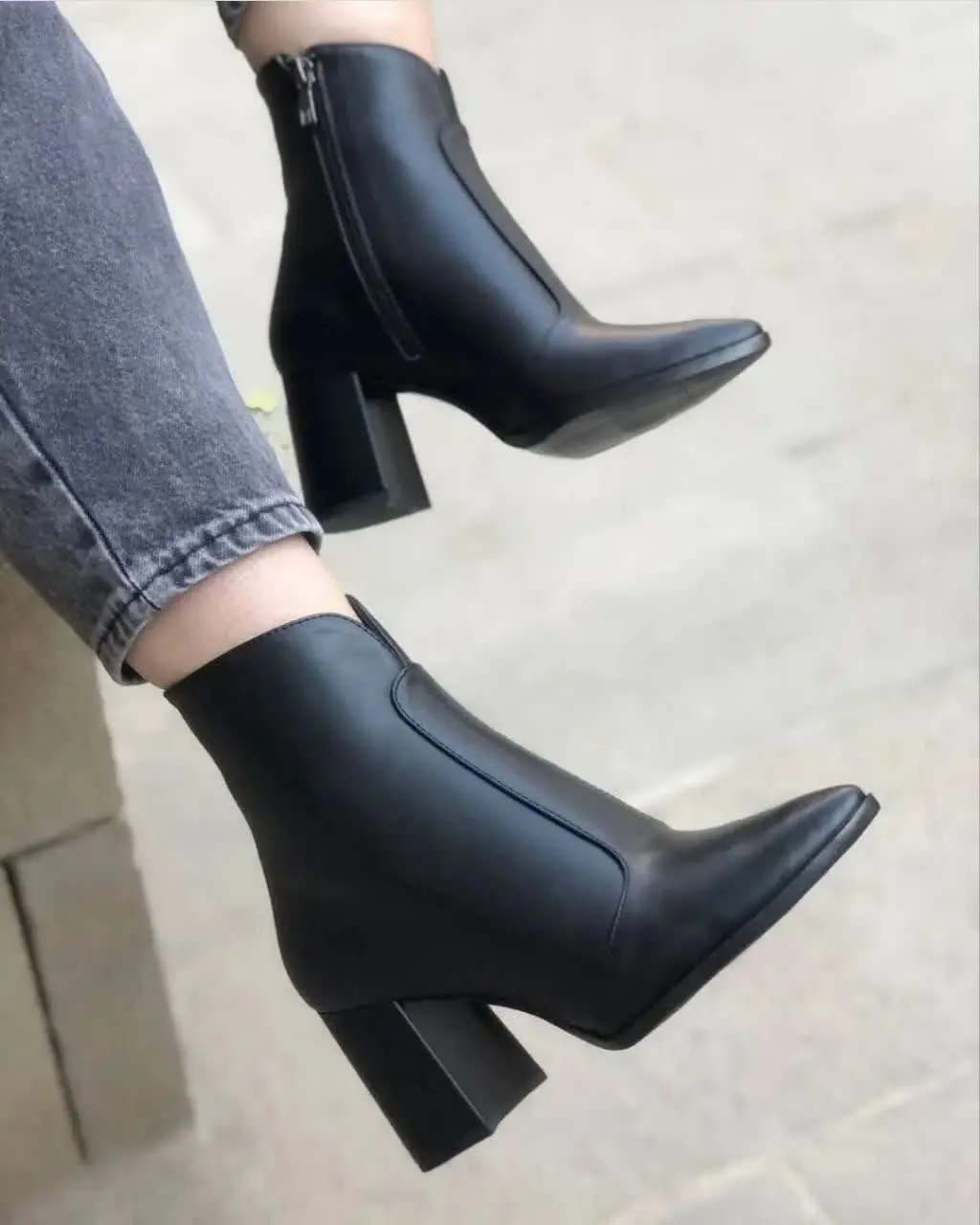 نیم بوت پاشنه دار جدیدمون