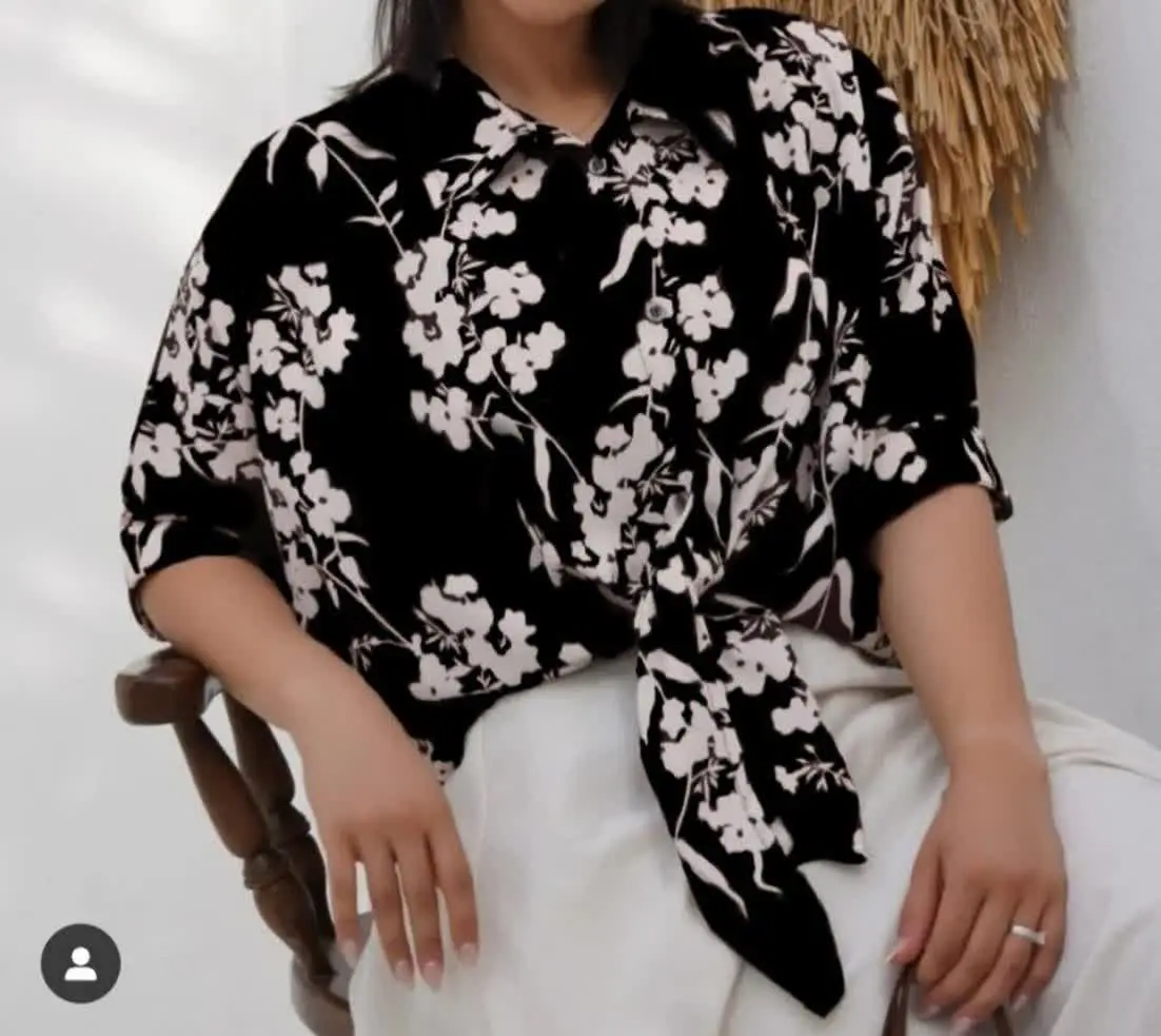 ☀️نام: شومیز گره‌ای تینا
