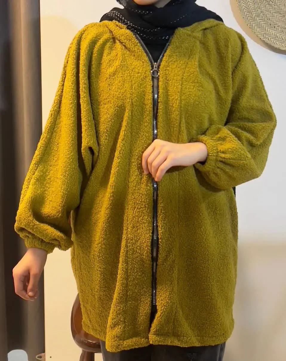 سوییشرت گوشدار تدی
