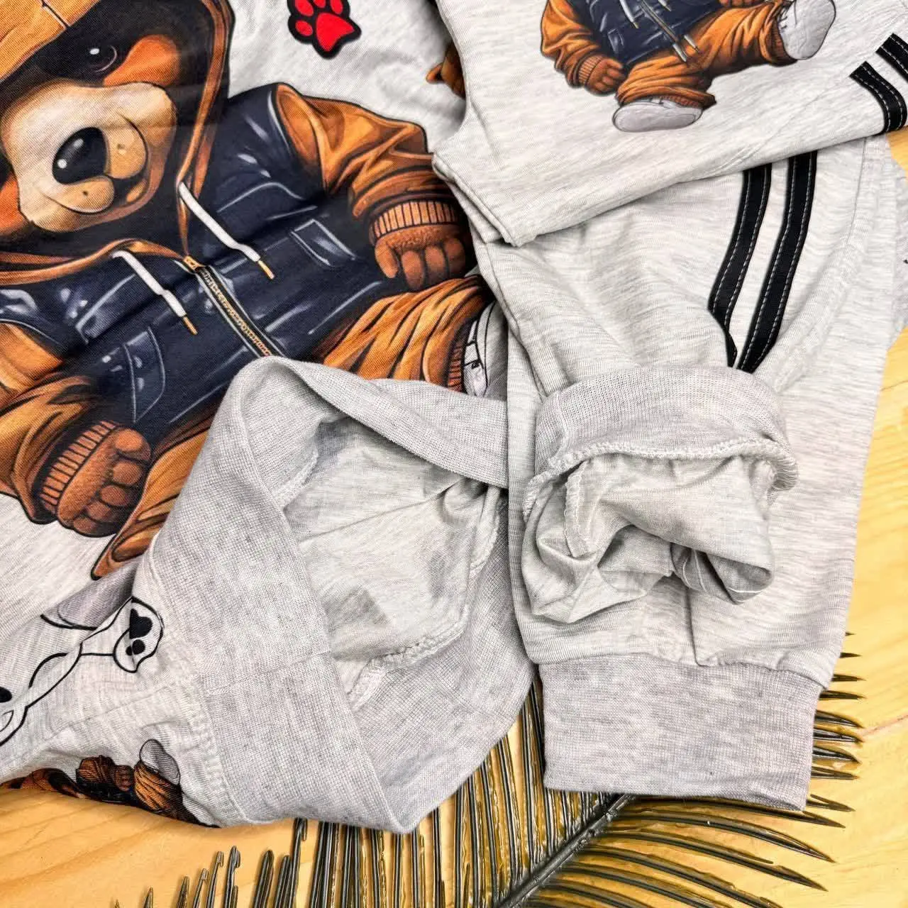 💞 ست خرسی پاییزه اسپرت راحتی💞
