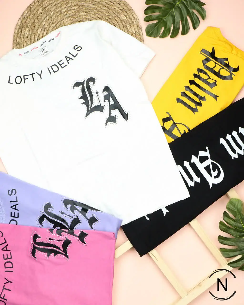 #تیشرت لش دخترانه نگین کوبPalmAngel
