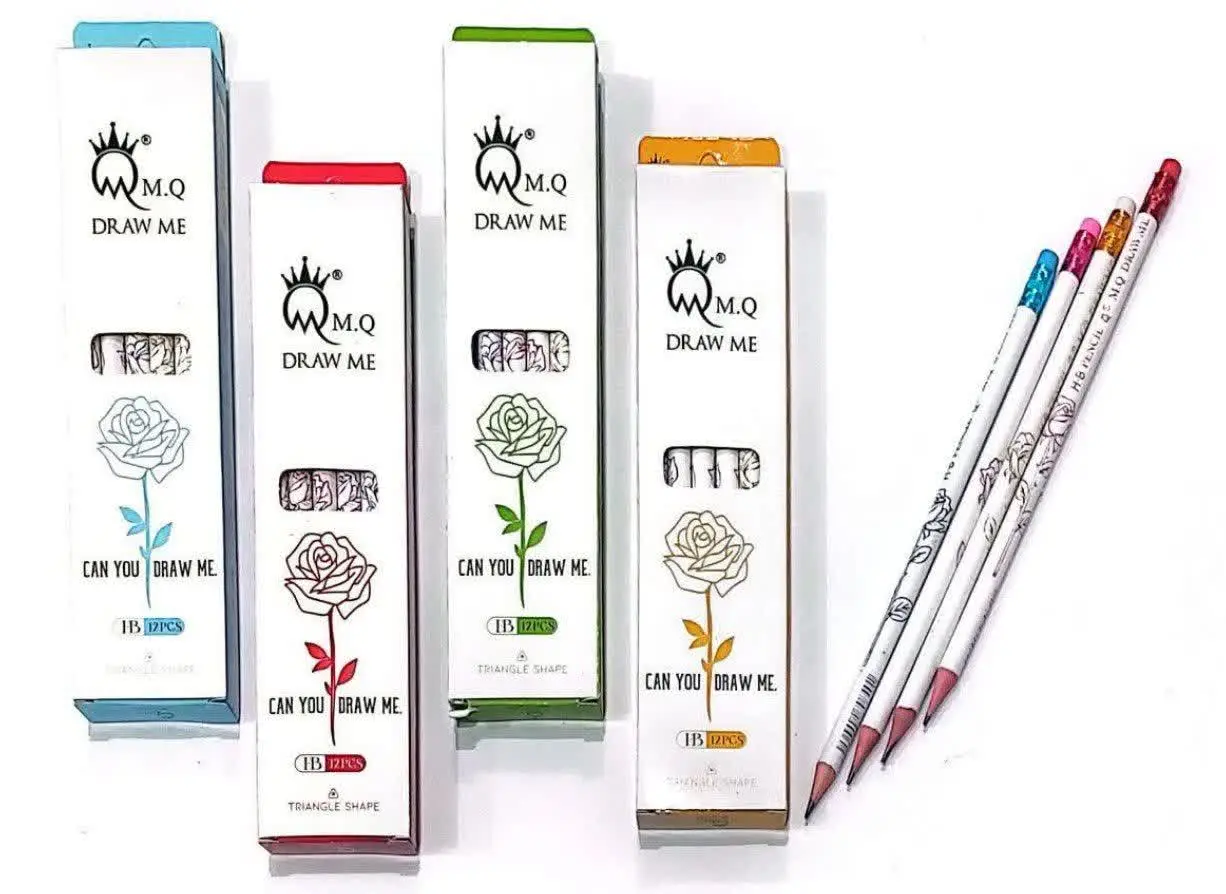 مداد مشکی سه گوش ام کیو H۱۸
