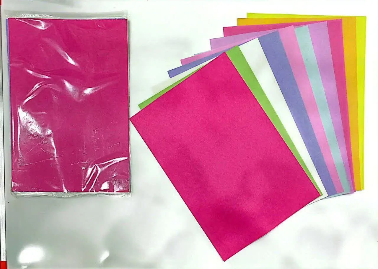 کاغذ رنگی A۴ ده رنگ 
