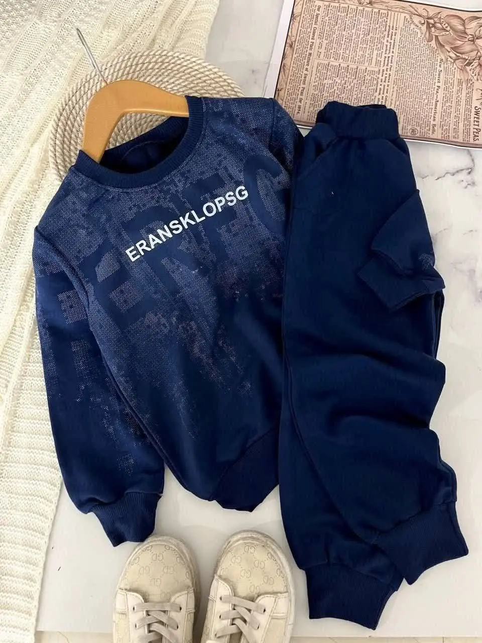 💎 نام: بلوز شلوار پسرانه چا...