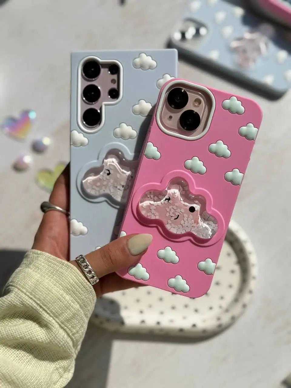 مدل‌های قلب 🩵 فقط رنگ آبی موجود