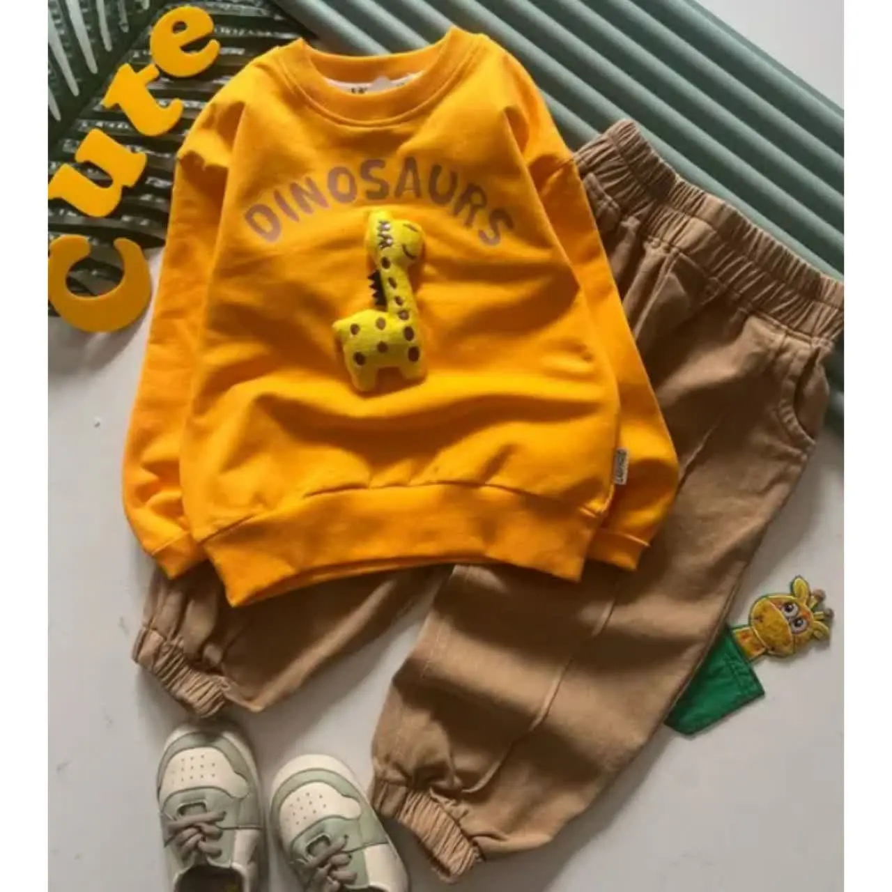 🦒✨ ست پسرونه خاص برای کوچول...