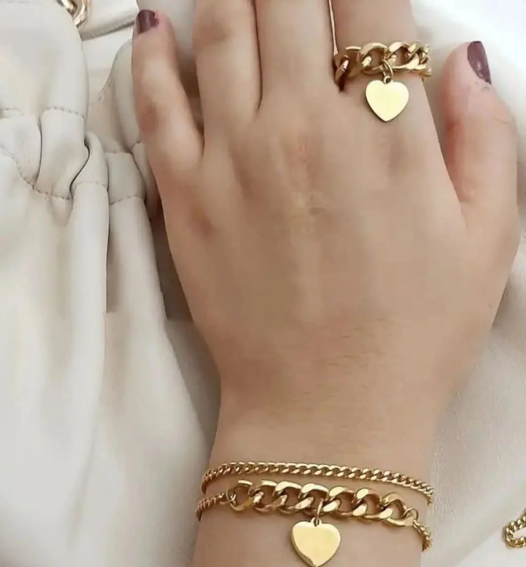 دستبند و انگشتر کارتیر 🤩
