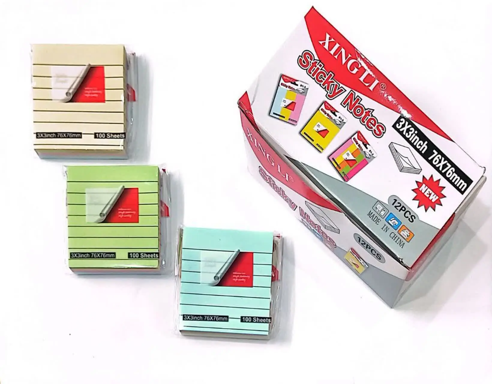 پوستیت ۷/۵ در ۷/۵ خط دار🔹
