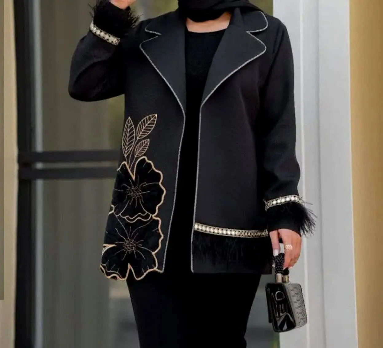 🦋نام مدل: کت گل‌ اندام 🌸
