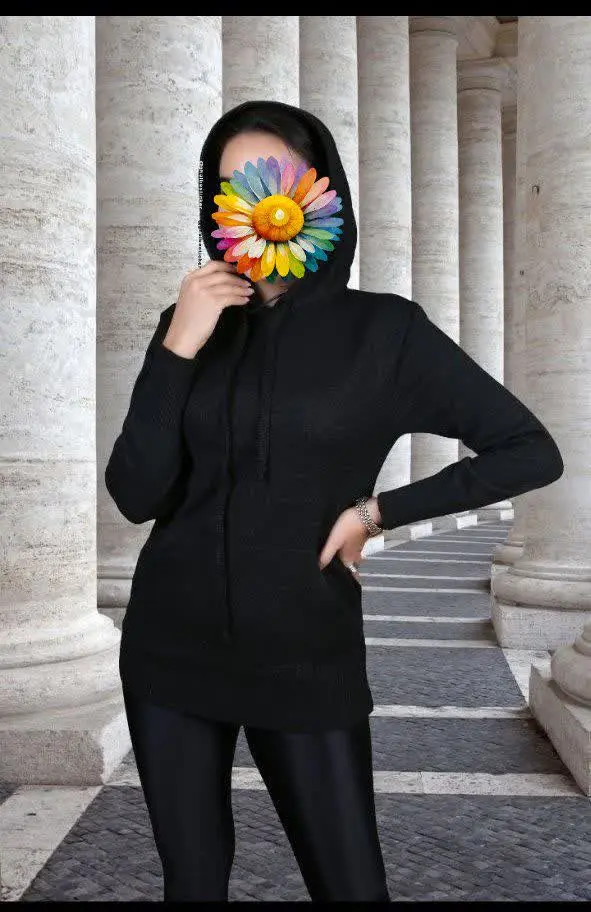 🖋نام: هودی بافت زنانه
