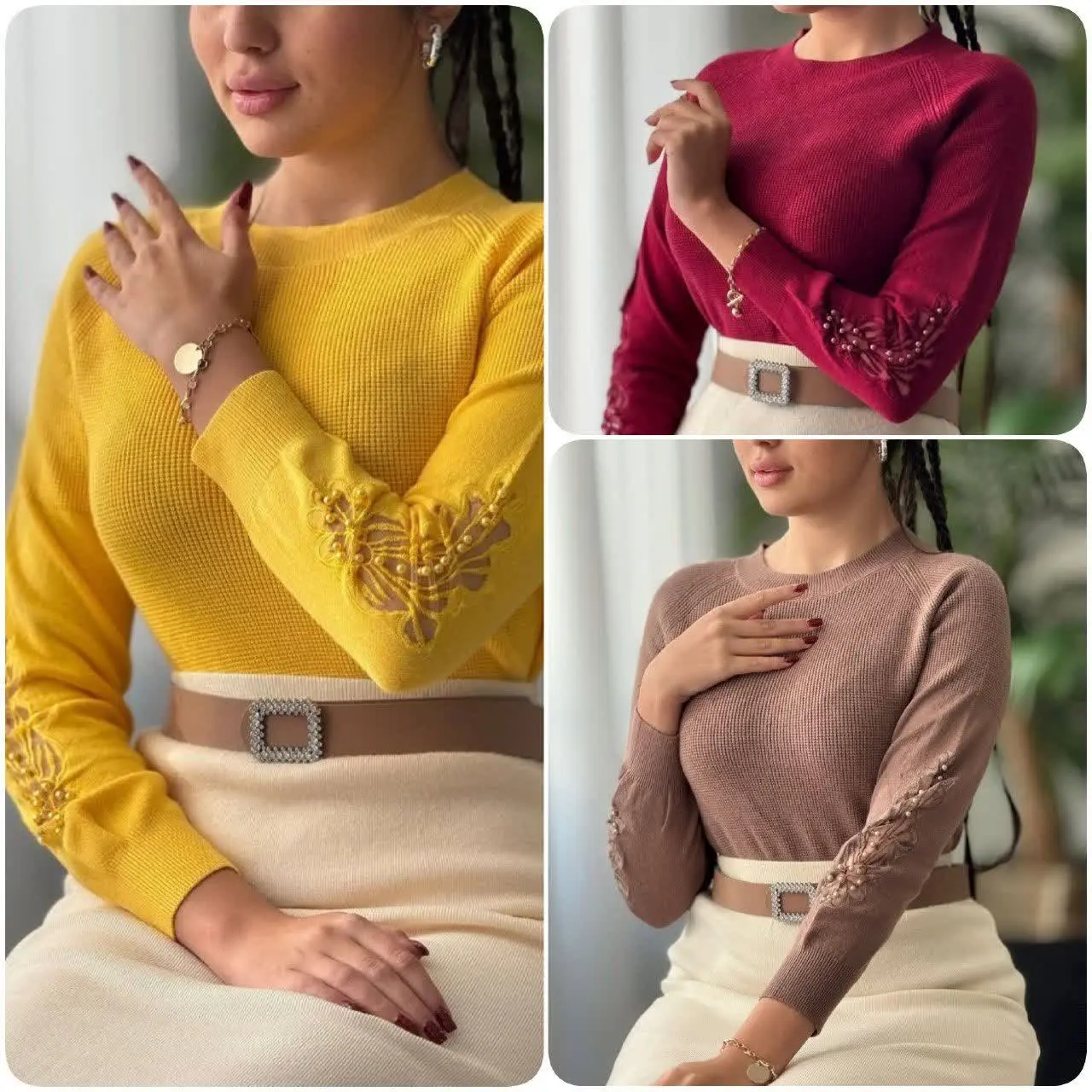 ❤️نام: بلوز مجلسی وارداتی برندس جدید
