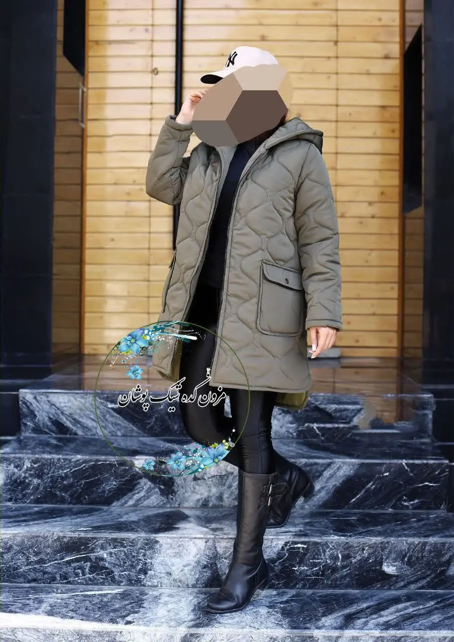 یه کاپشن خیلی خوشگل با تنخو...