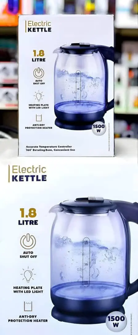 کتری برقی پیرکس LED دار
