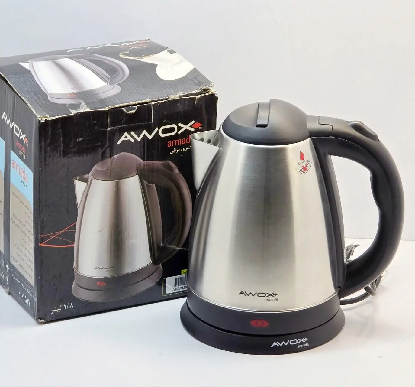 کتری برقی استیل AWOX 🍓