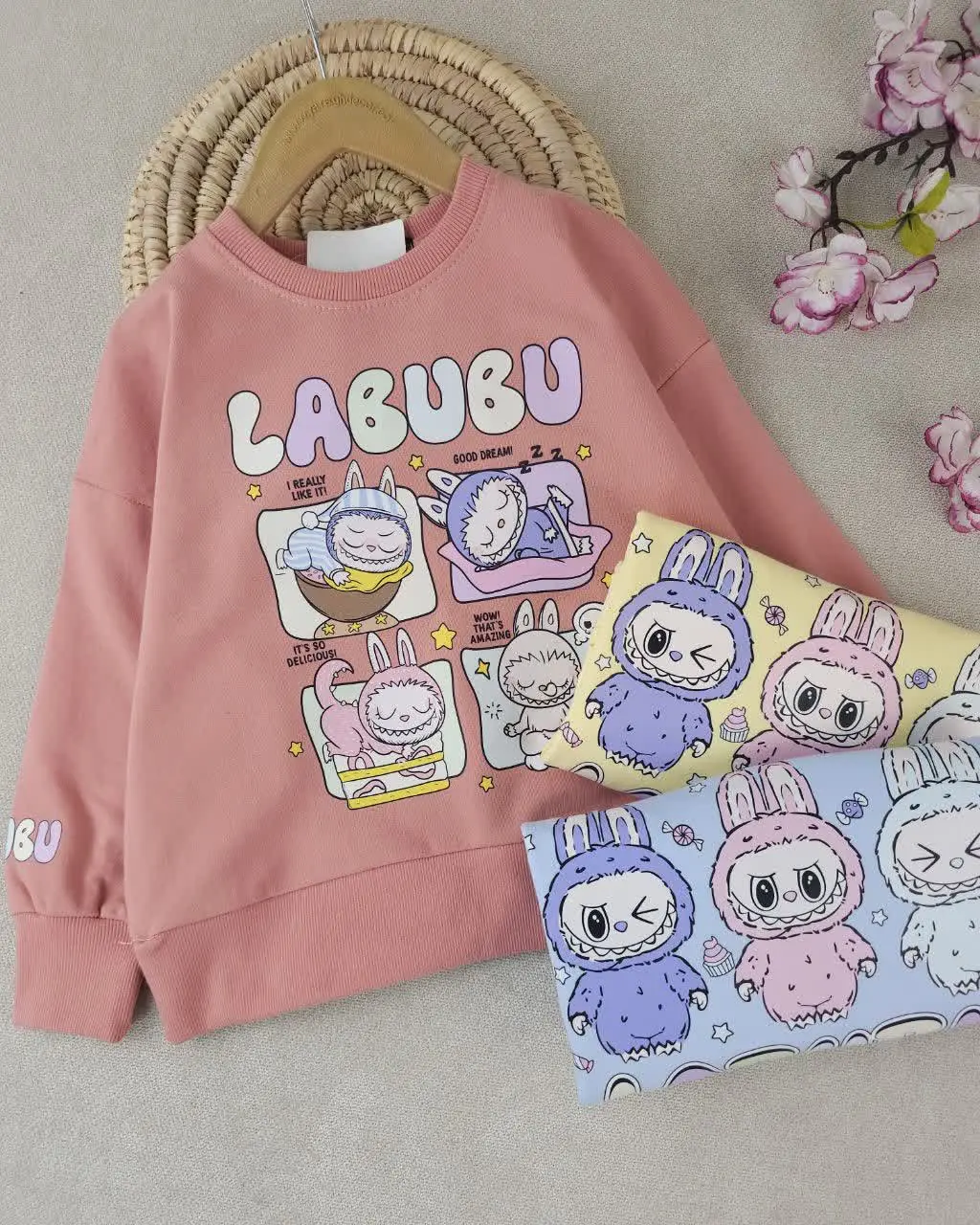 بلوز تک دخترانه LABUBU