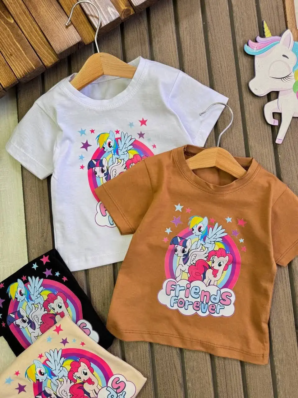 تیشرت یونیکورن و دوستان 🦄🧚‍♀️
