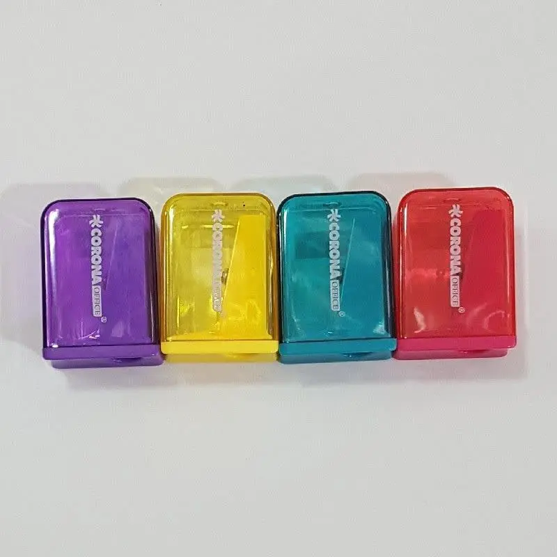 مداد تراش کرونا مخزن دار
