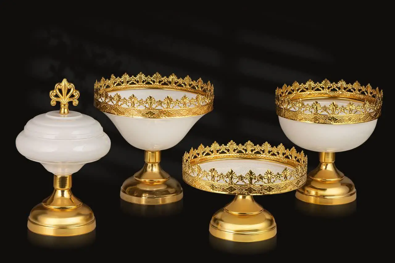 🛑سرویس پذیرایی ۴تیکه ترکیبی