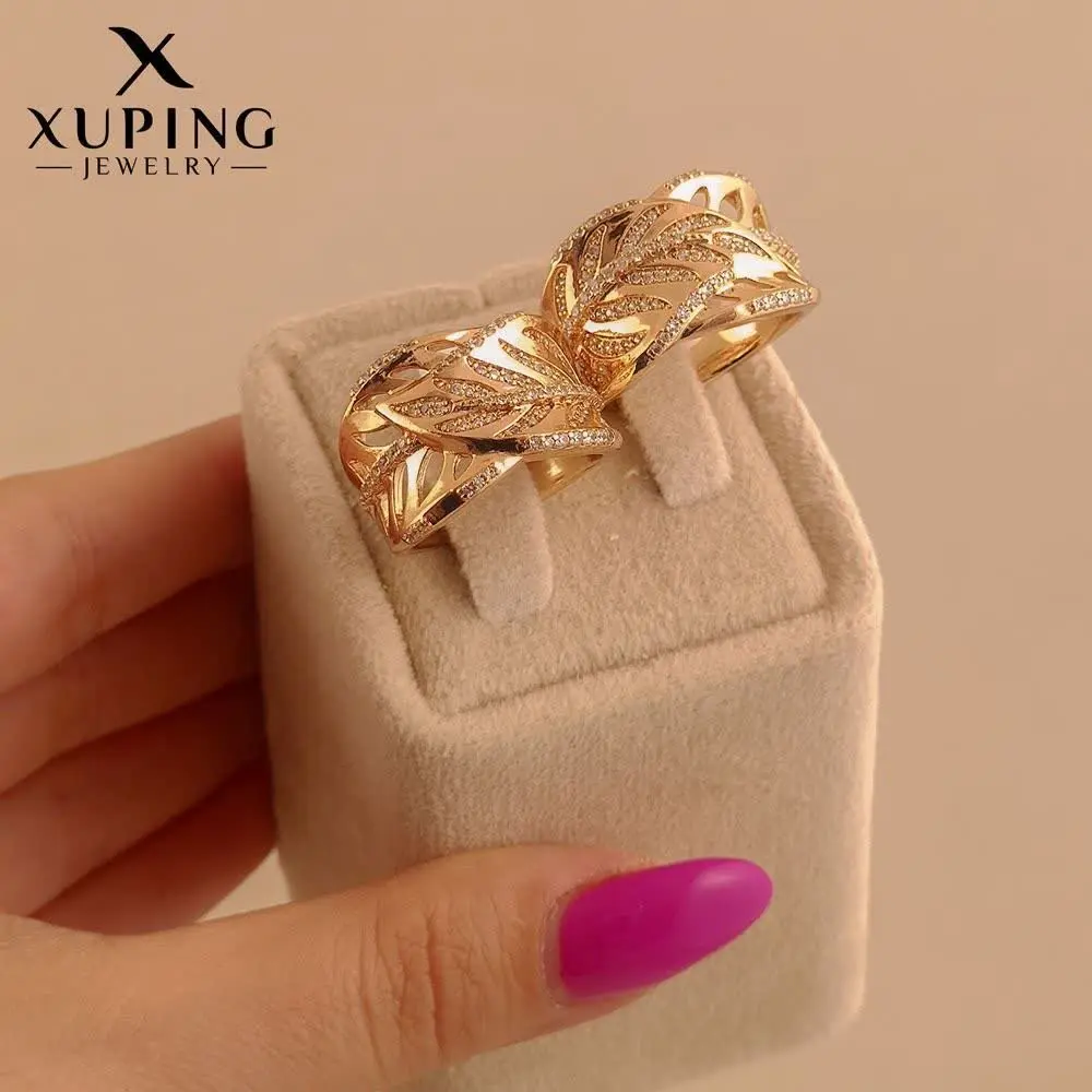 ⚜ انگشتر برگ نگین دار از بر...