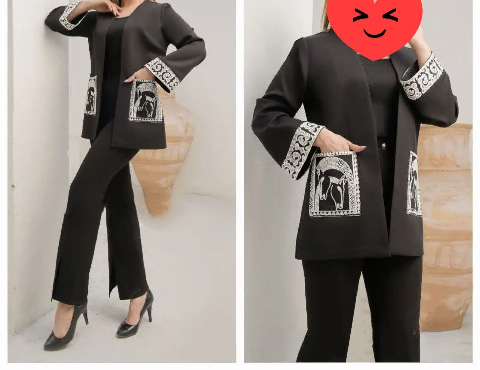 ☘نام: کت گلدوزی هرمس🌱
