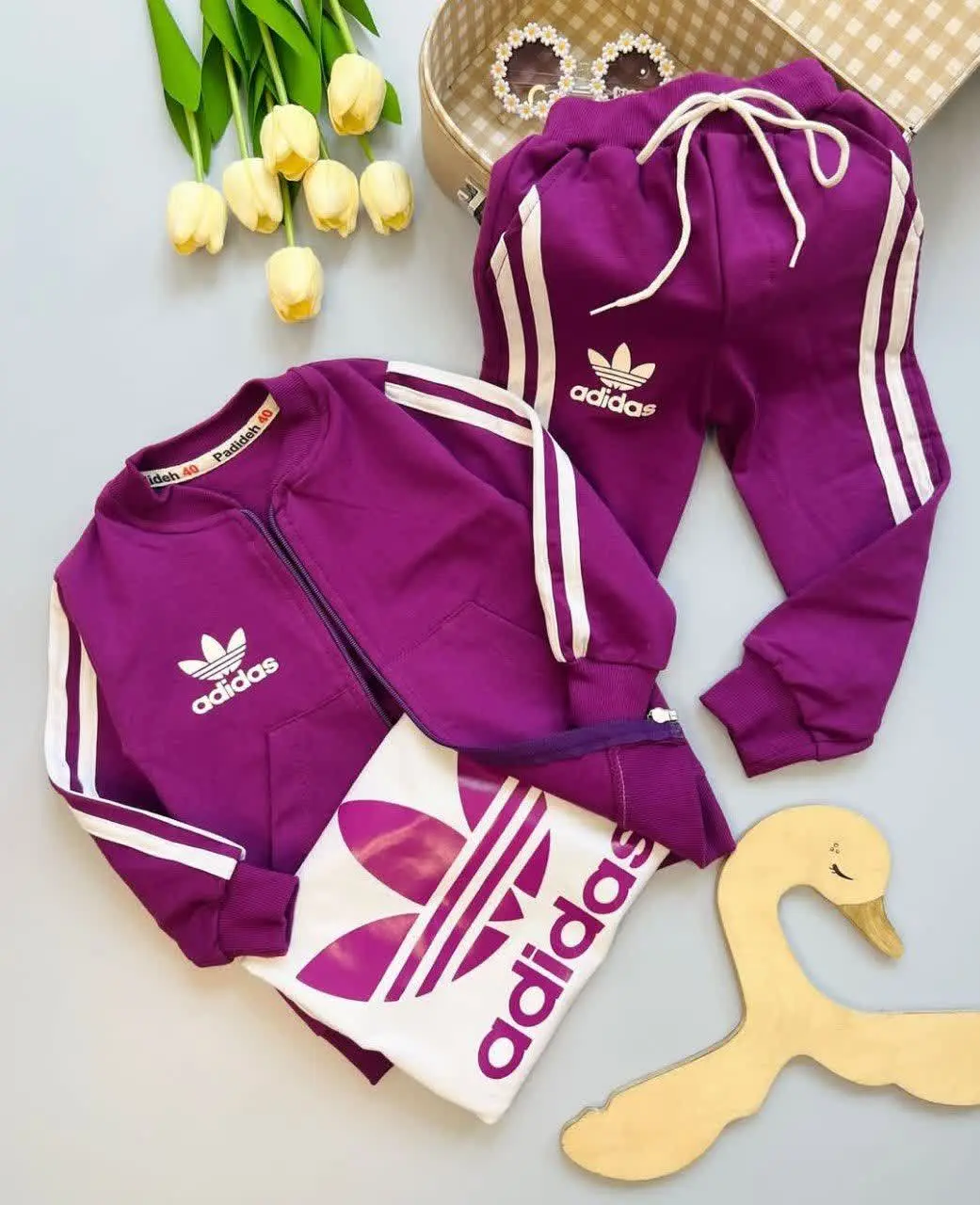 سه تیکه اسپرت آدیداس
