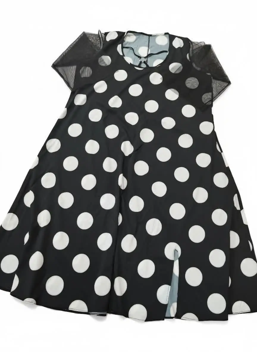 🍁 پیراهن خالخالی