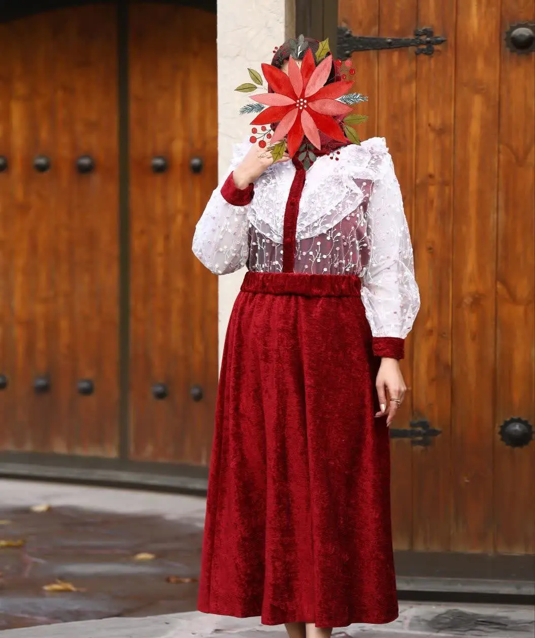 ⚜مدل: #نارگل 
