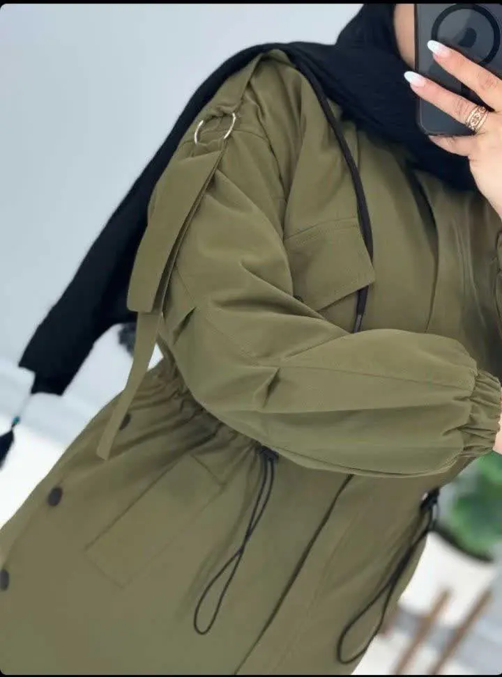 بارانی کتان نیاز کیفیت پارچه و دوخت تضمینی ارسال_رایگان 
