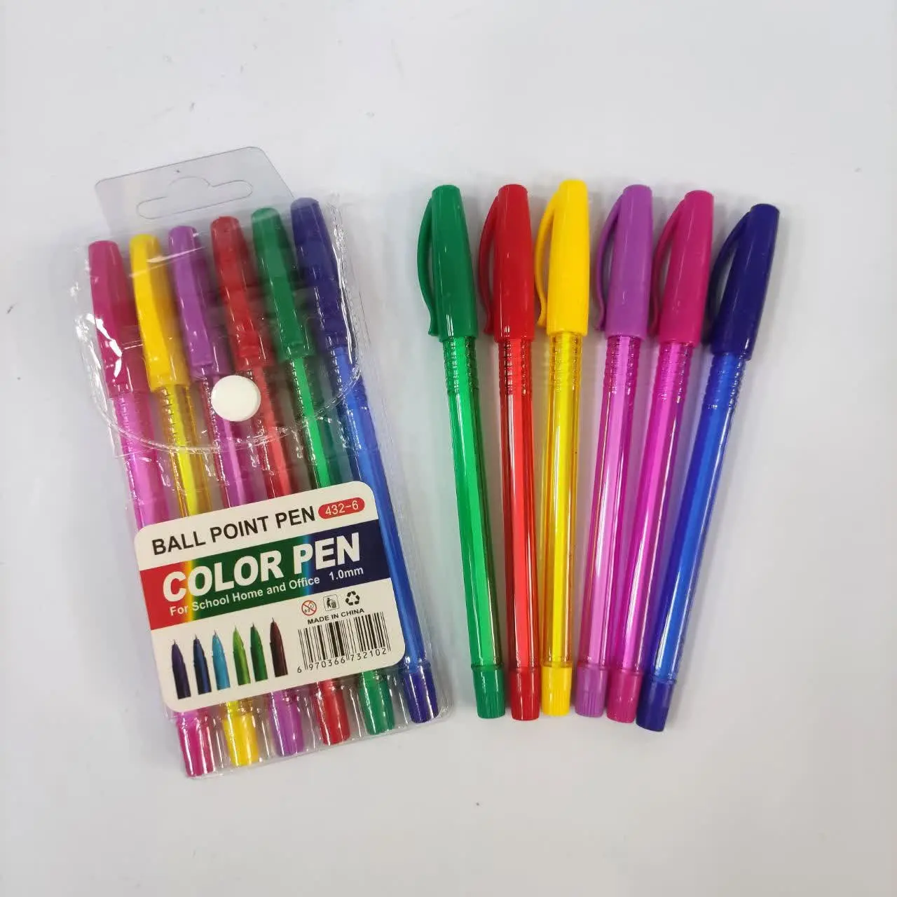 🍓ست شیش تایی خودکار رنگی🍓
