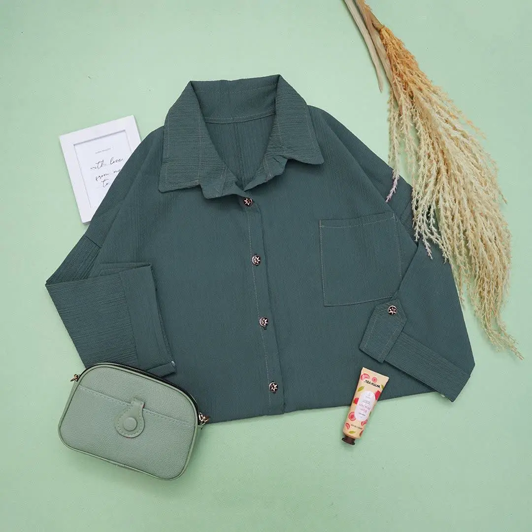 مانتو آستین سه ربع زنانه کد...