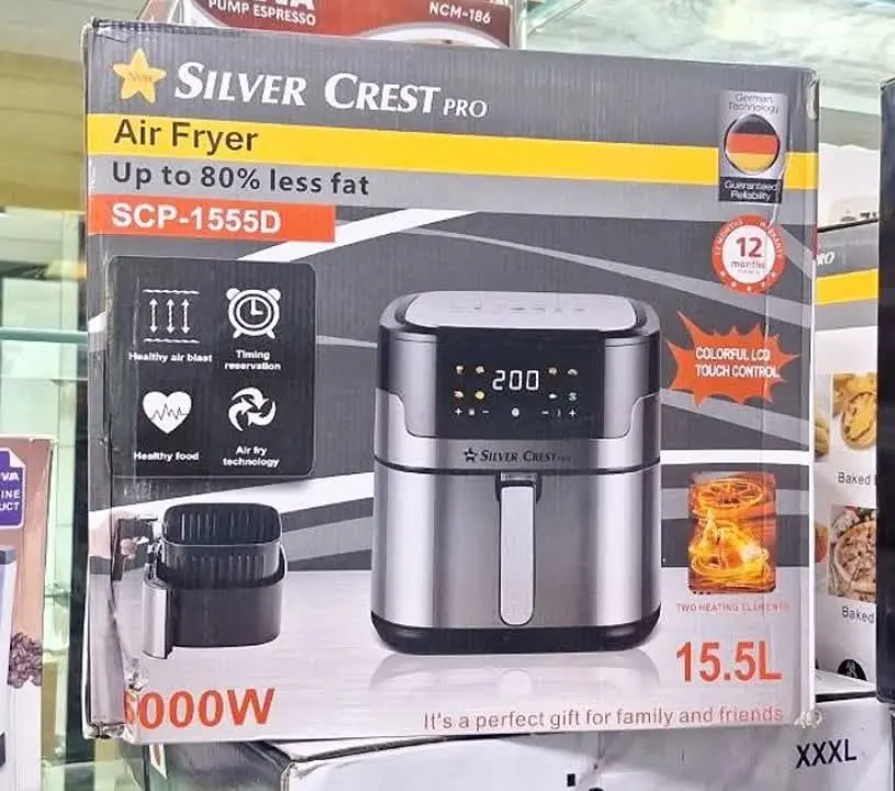 سرخکن ۱۵٫۵ لیتر سیلورکرست
