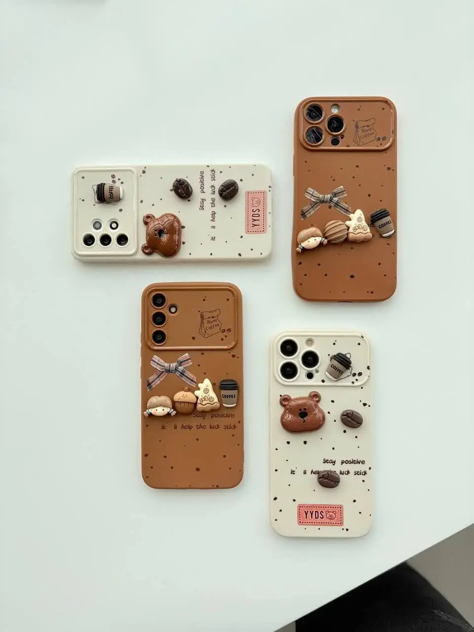 قاب کافی عروسکی سولید مخصوص انواع #سامسونگ #شیائومی #آیفون 
