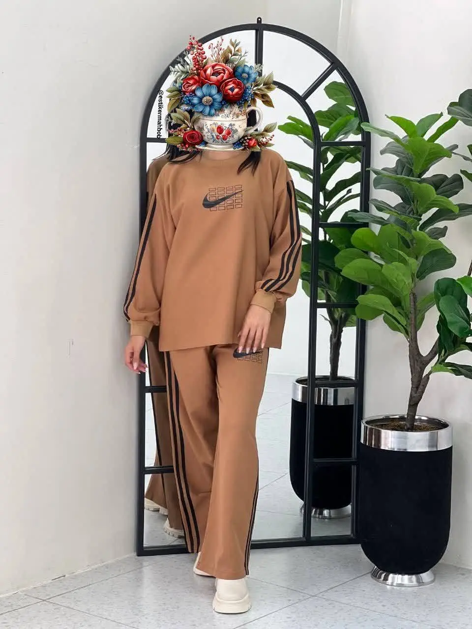 ست دورس و شلوار پاییزی