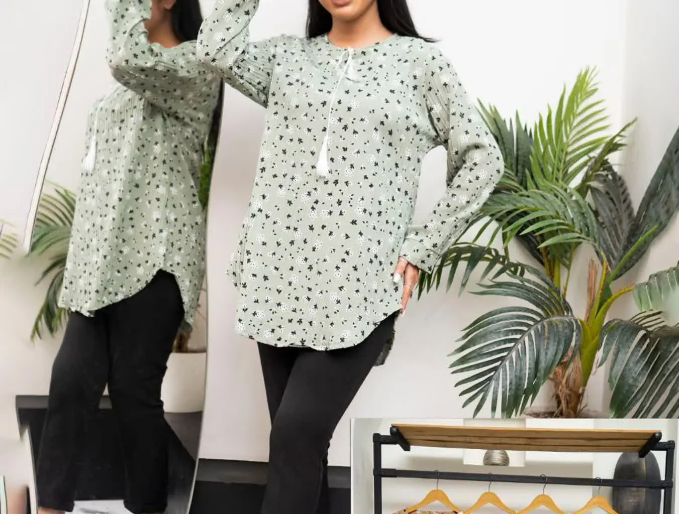 💞شومیز گل ریز خاص و شیک💞
