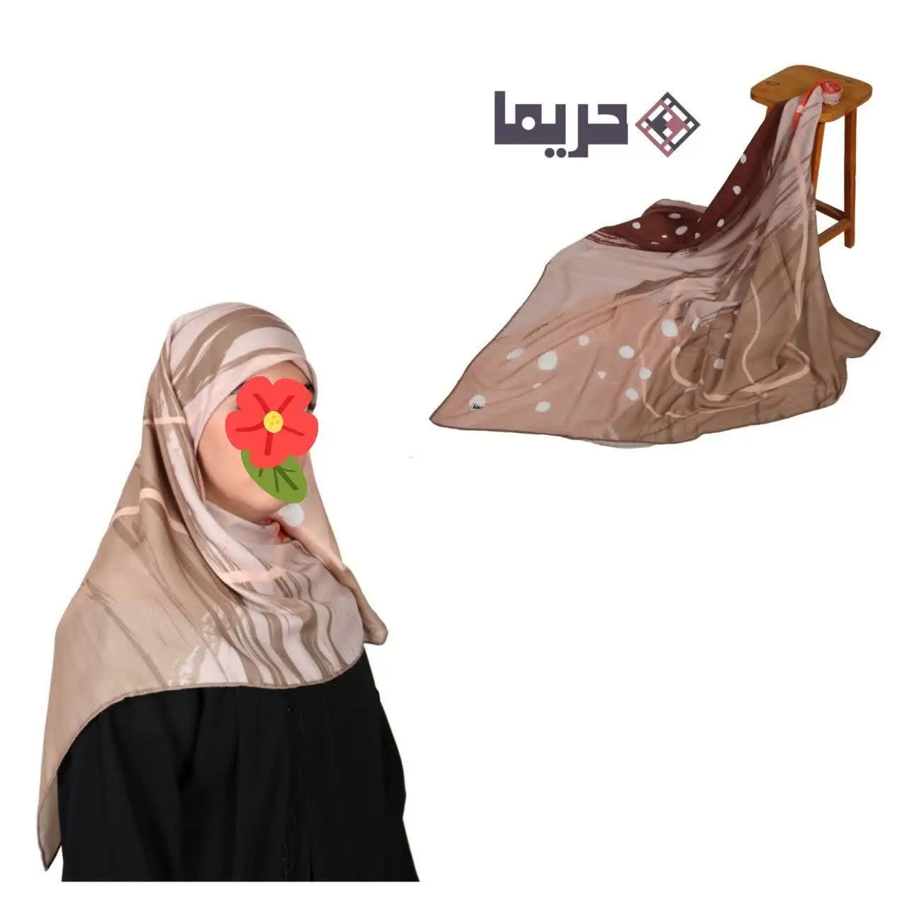 ❤️ روسری نخ ابریشم مجلسی
