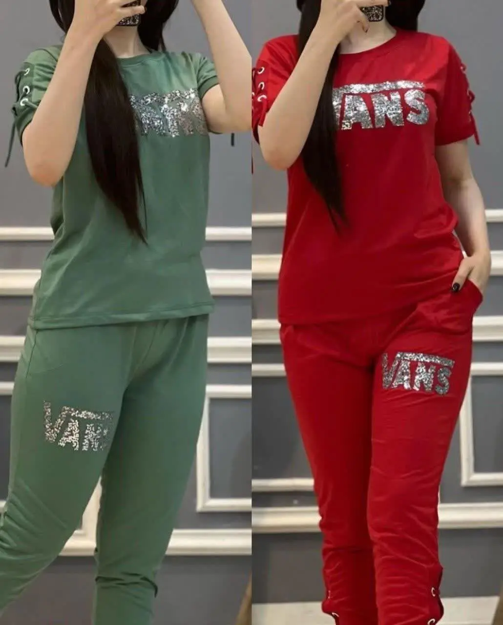 ❤️نام: #تیشرت_شلوار مدل Vans
