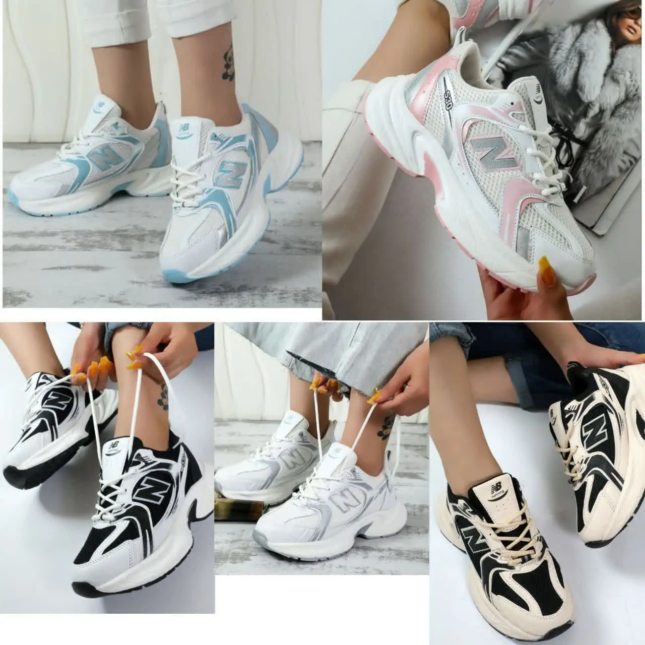 نیوبالانس ۵۳۰ لژدار شیک و خفن