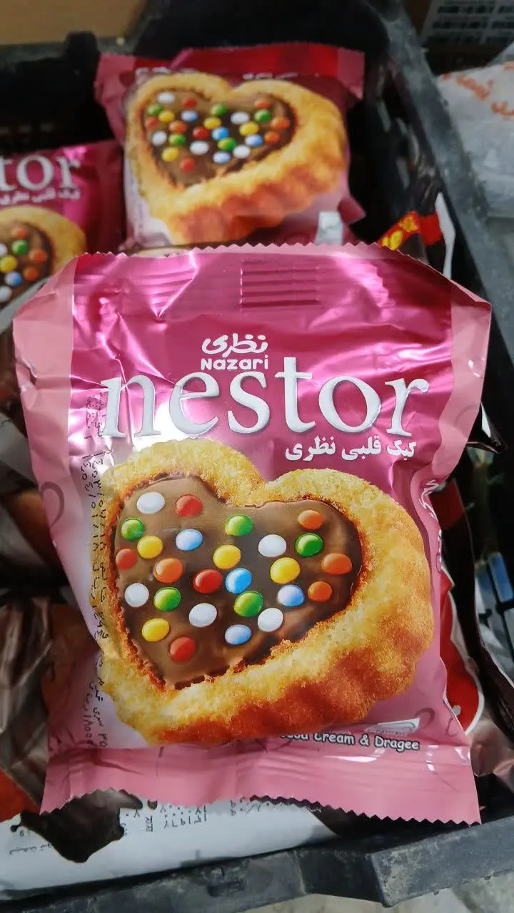 کیک قلبی نظری 
