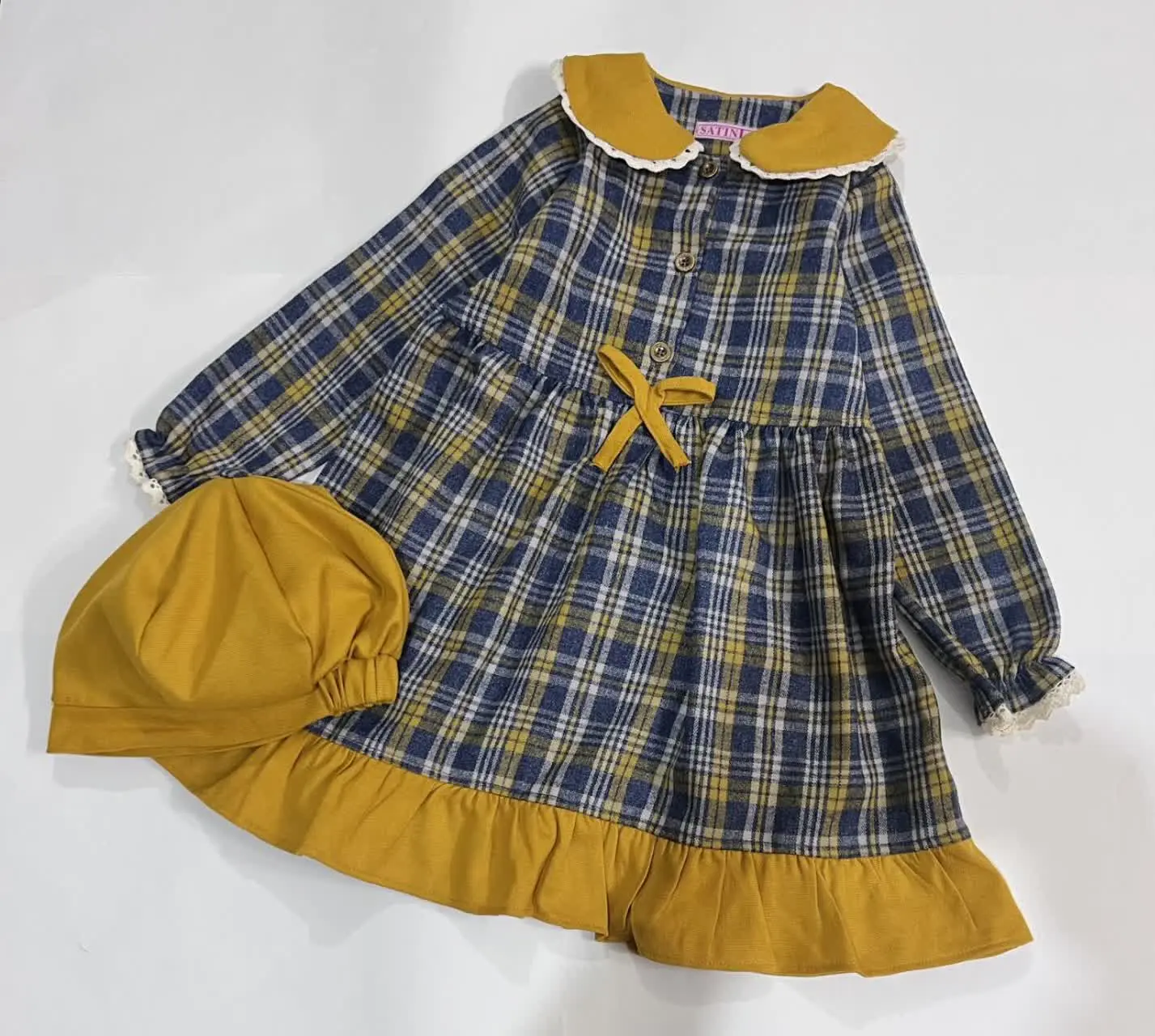 پیراهن دخترونه کشمیر پاییزی